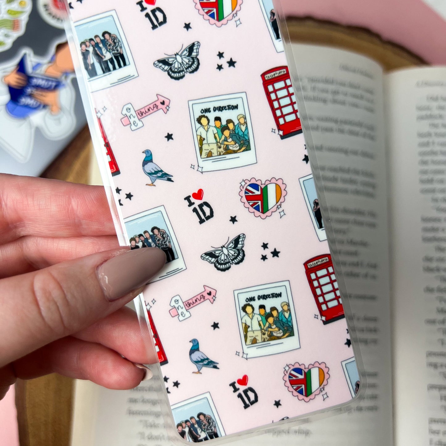 Boy Band Bookmark