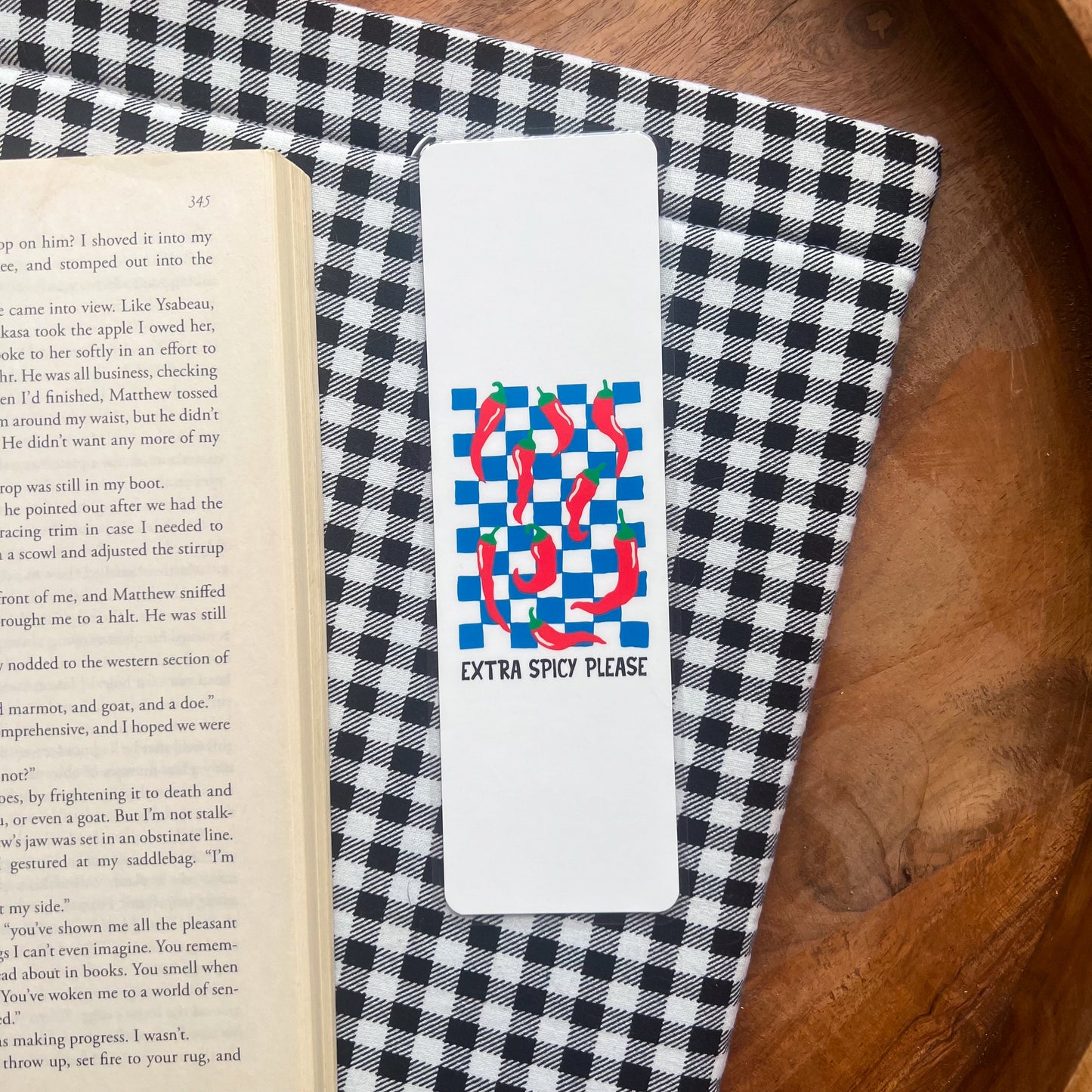 Extra Spicy Bookmark