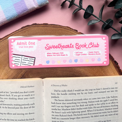 Sweethearts Book Club Bookmark
