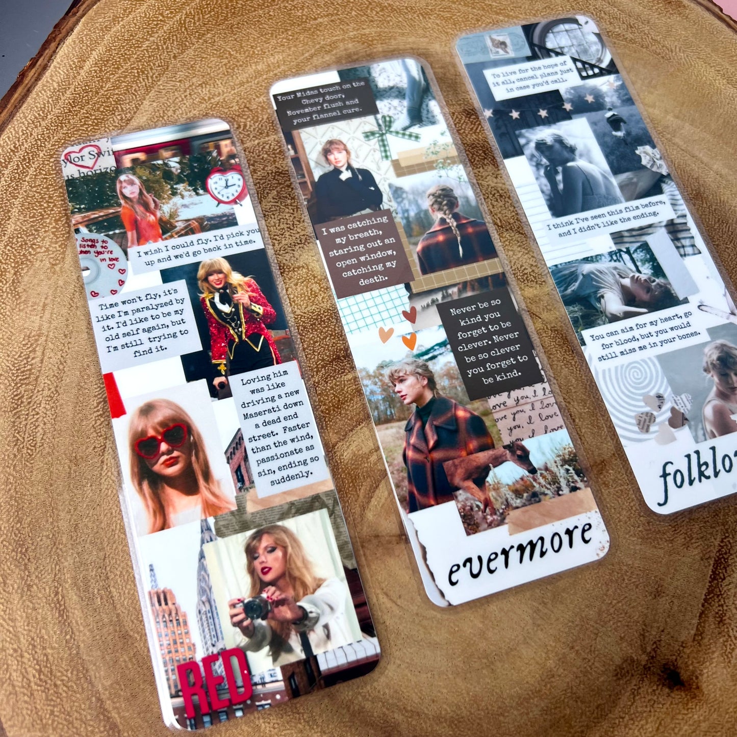 Eras Collage TS Bookmarks