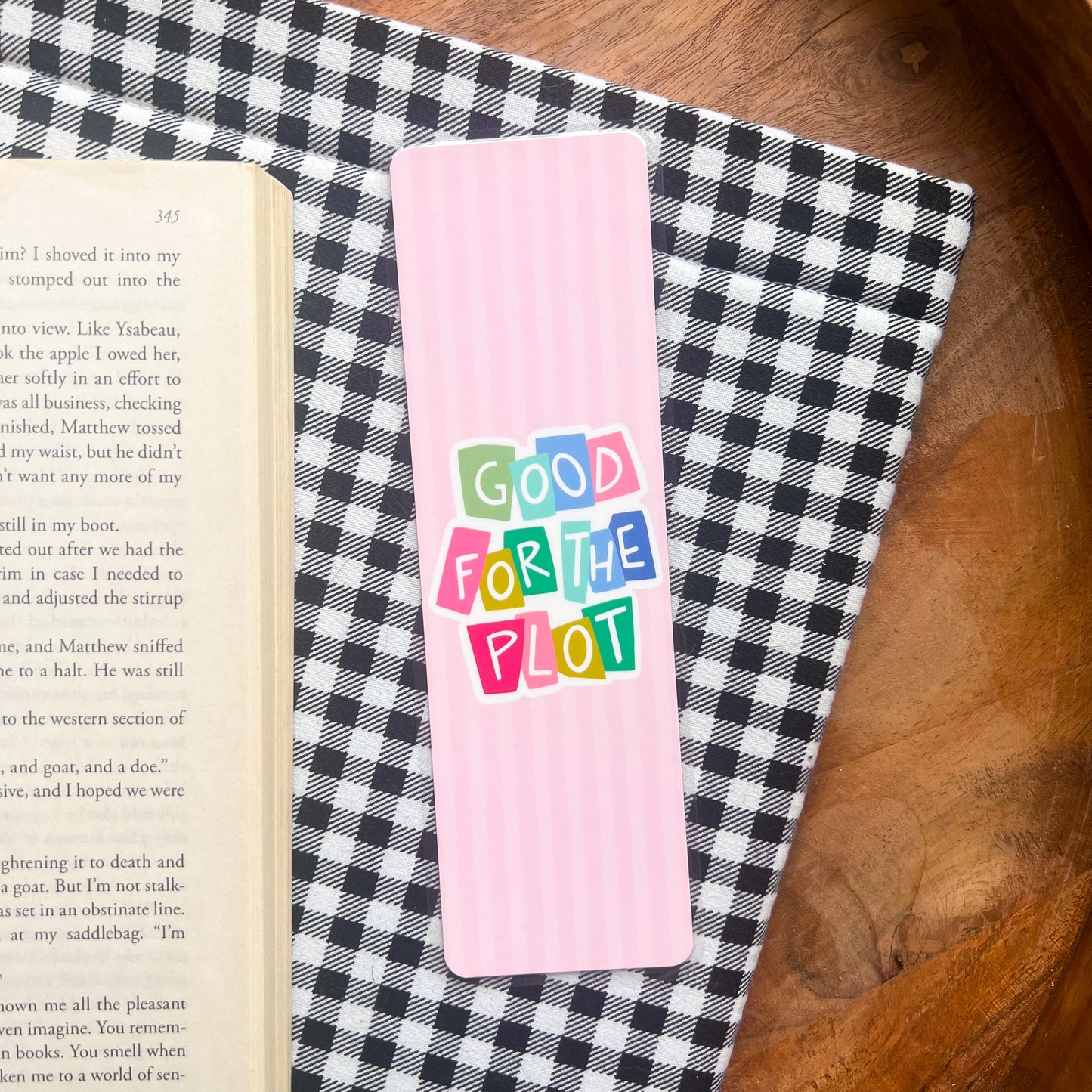 Good For The Plot Bookmark