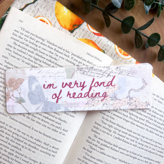 Fond of Reading Bookmark