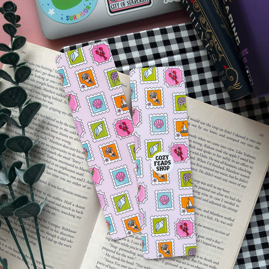 Summer Stamps Bookmark