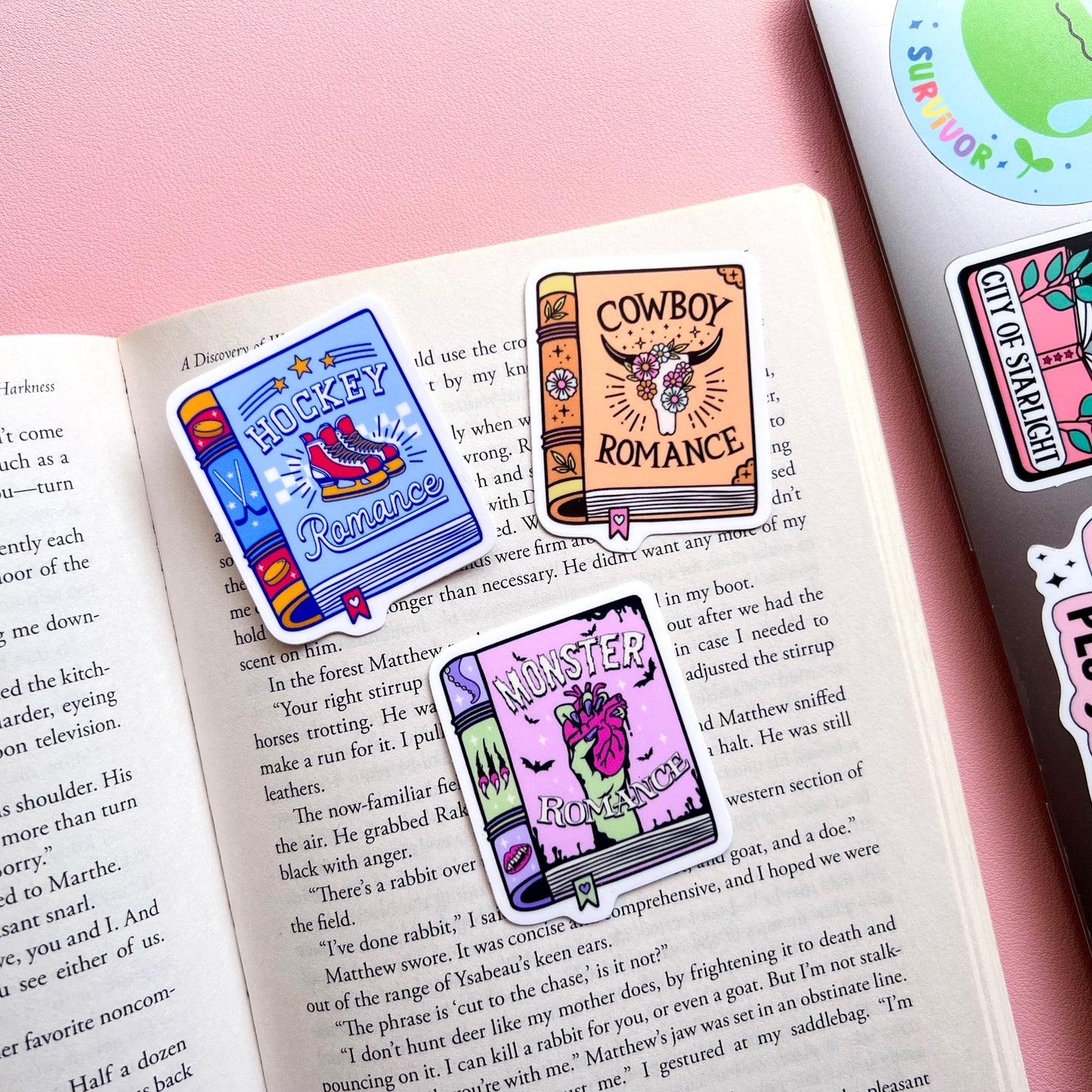 Bookish Tropes Stickers
