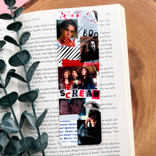 Scream Bookmark
