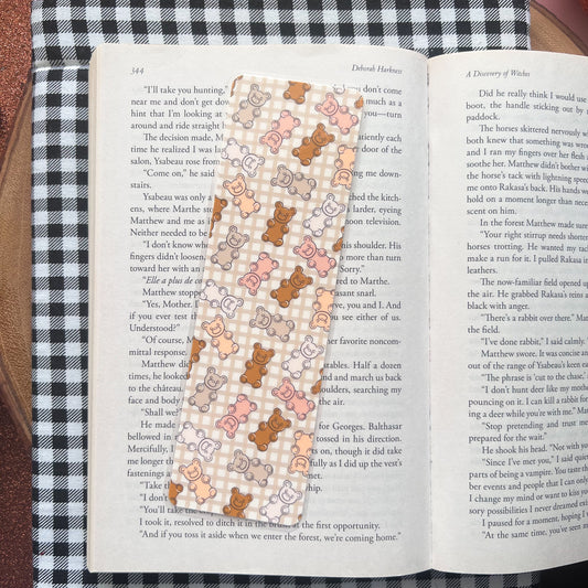 Gingham & Gummies Bookmark