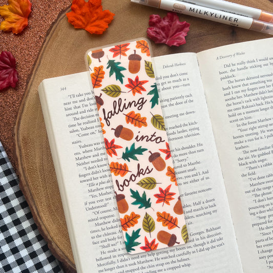 Falling Into Books Bookmark