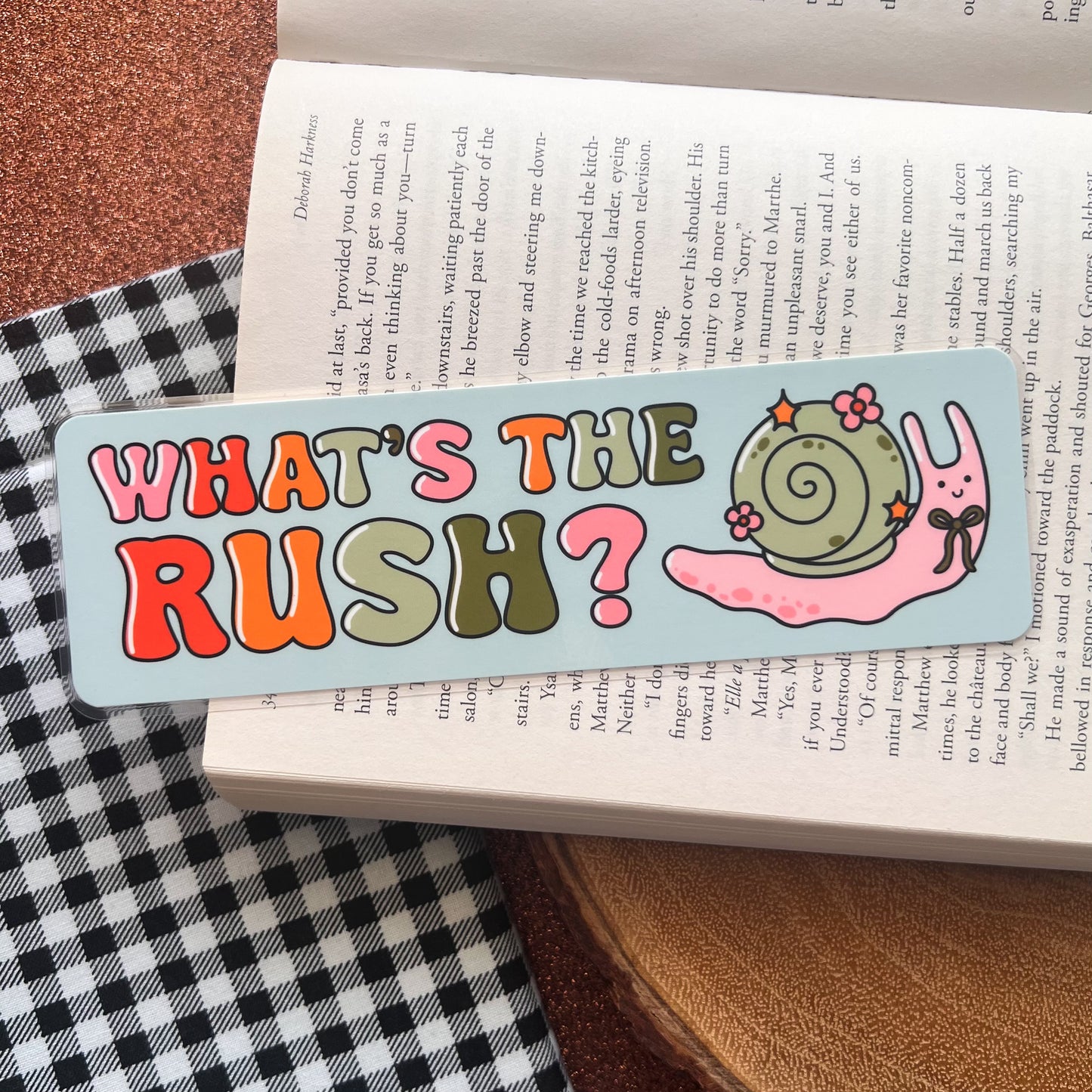 What's The Rush Bookmarks