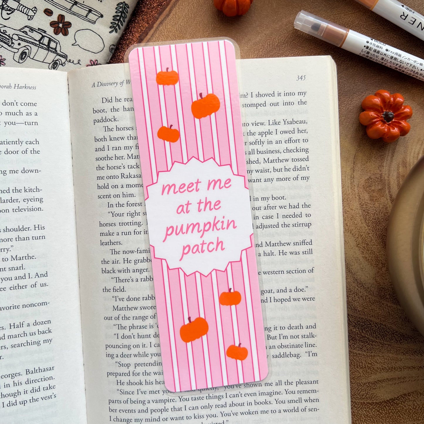 Patch of Pink Bookmarks