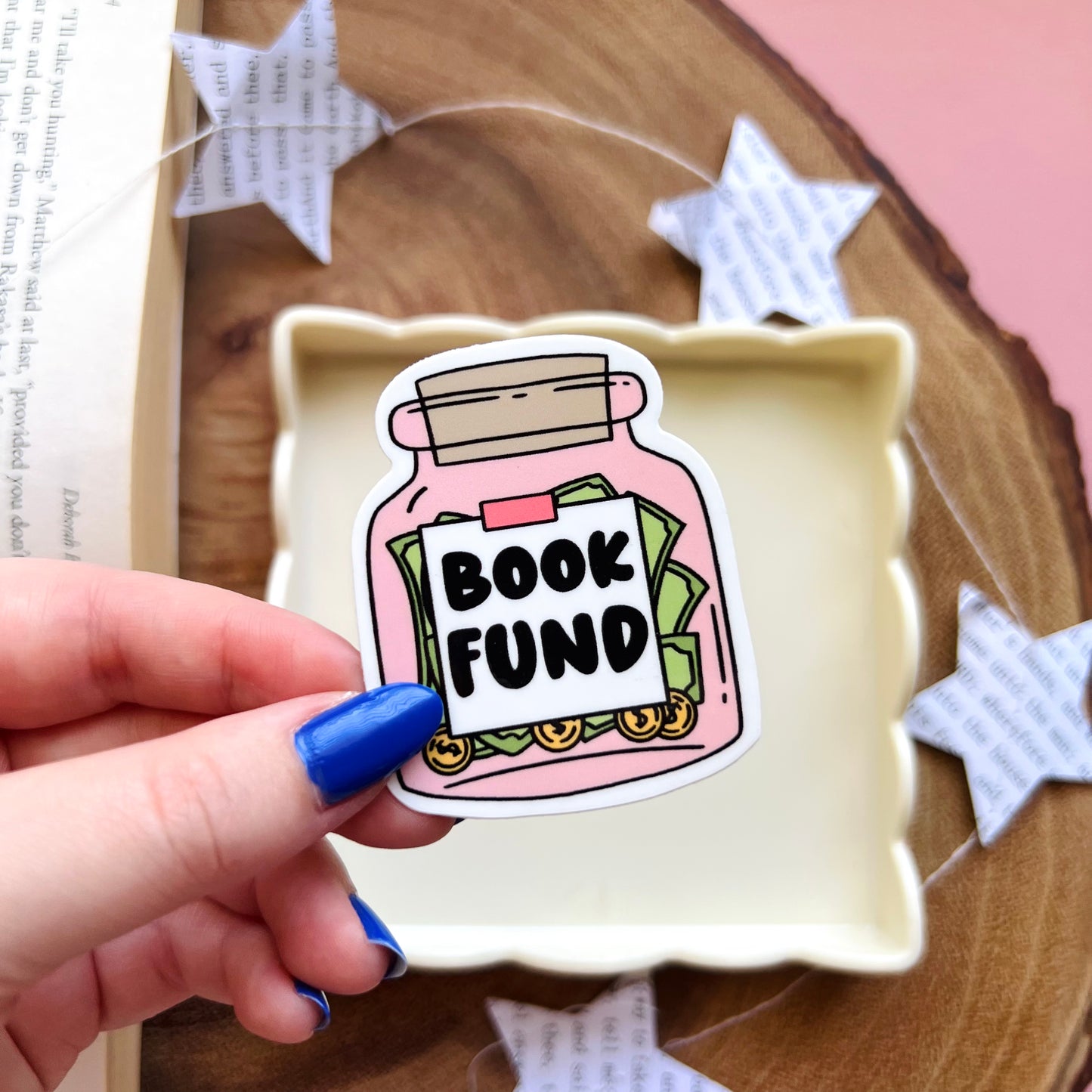 Book Fund Sticker