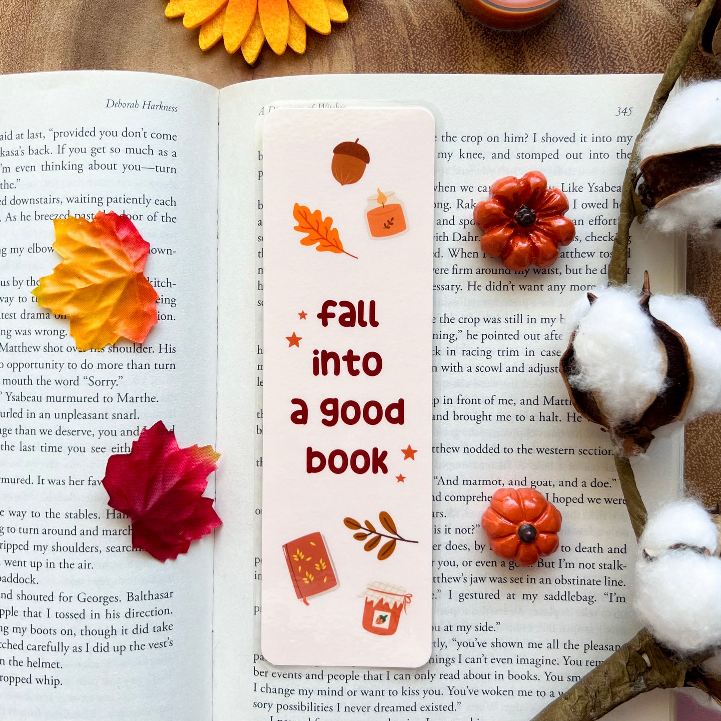 Fall Into Bookmark