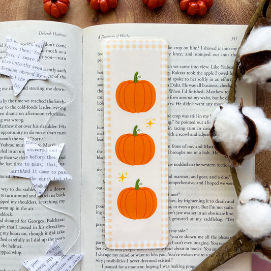 Stacked Pumpkins Bookmark