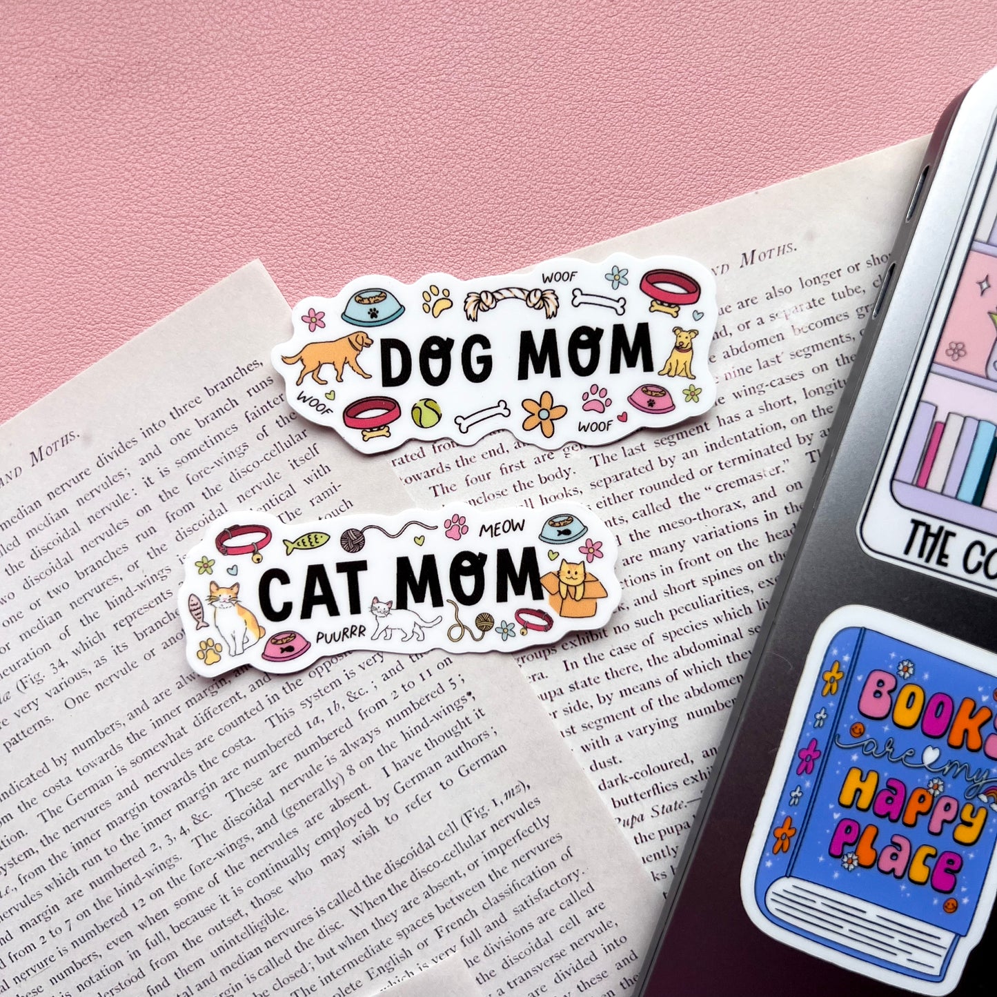 Dog/Cat Mom Stickers