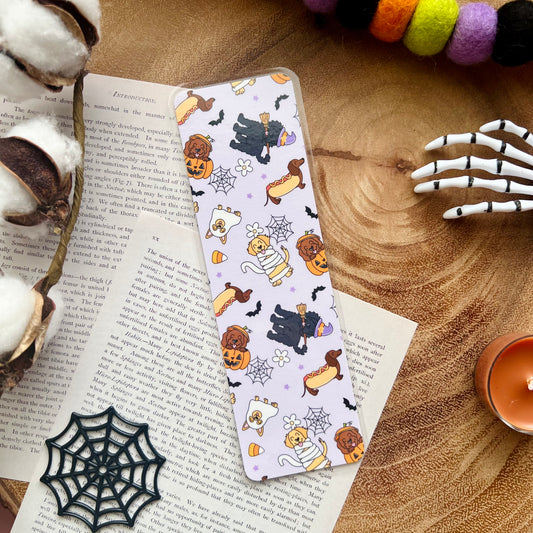 Halloween Dogs Bookmark