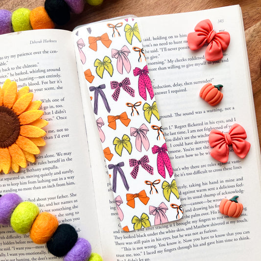 Halloween Bow Bookmark