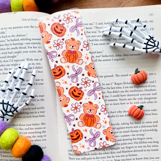 Haunted Teddy Bear Bookmark