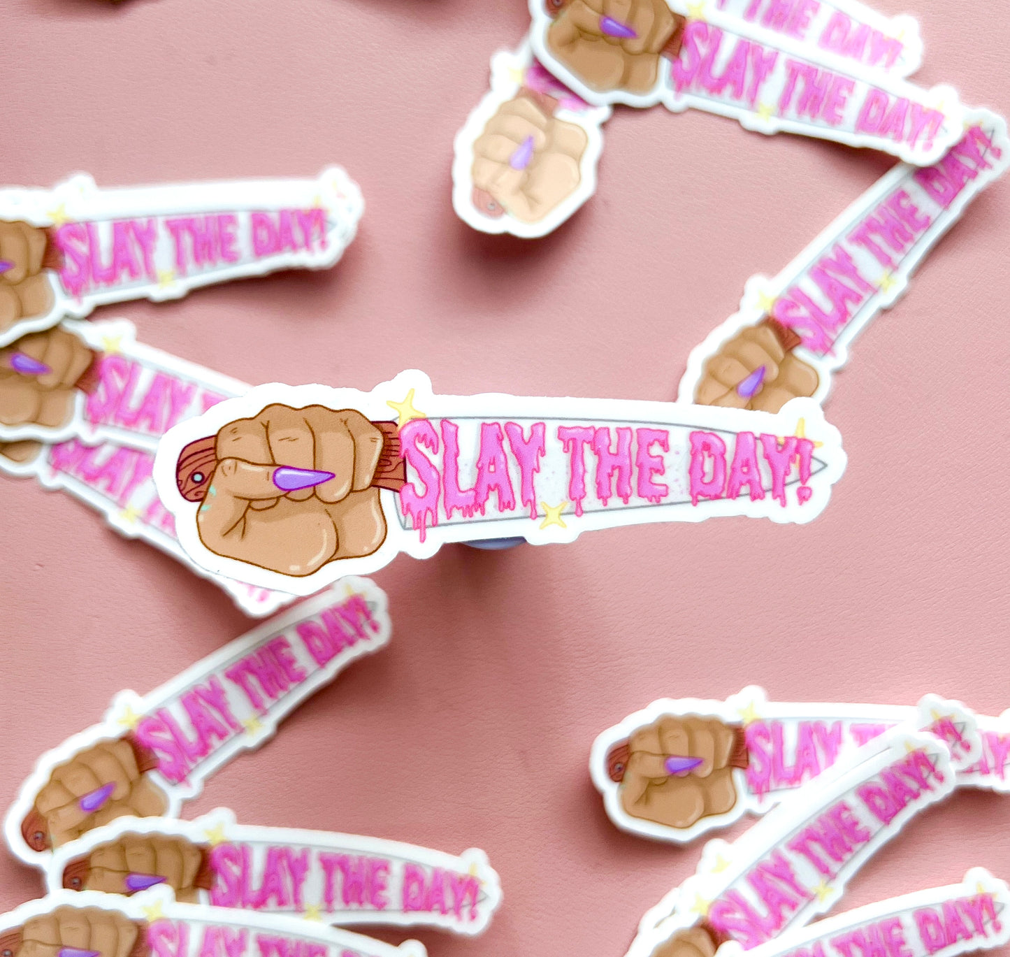 Slay The Day Sticker