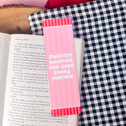 Sweater Weather Bookmark