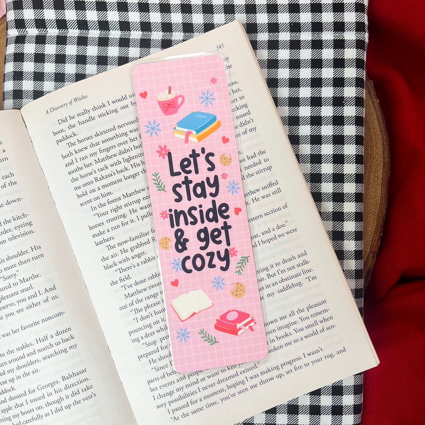 Get Cozy Bookmark