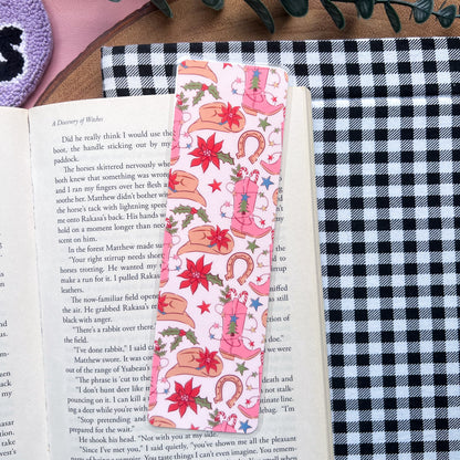 Western Holiday Bookmark