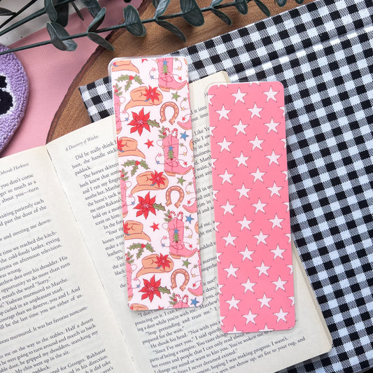 Western Holiday Bookmark
