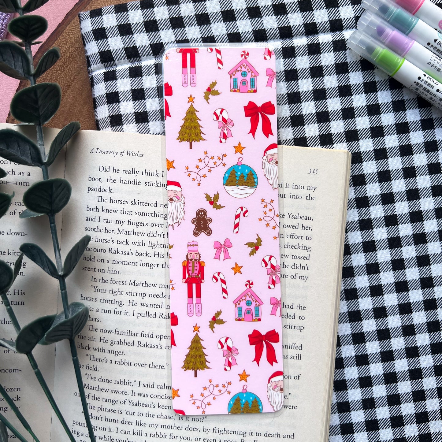 Sugarplum Christmas Bookmark