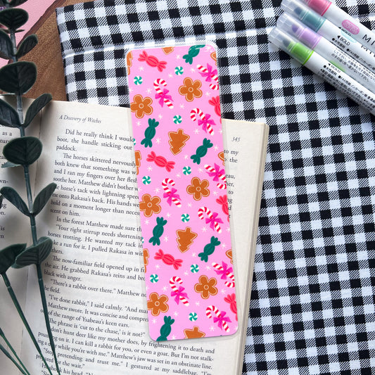 Candyland Christmas Bookmark