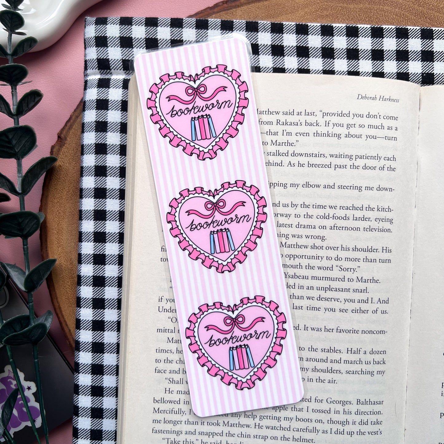 Bookworm Babe Bookmark
