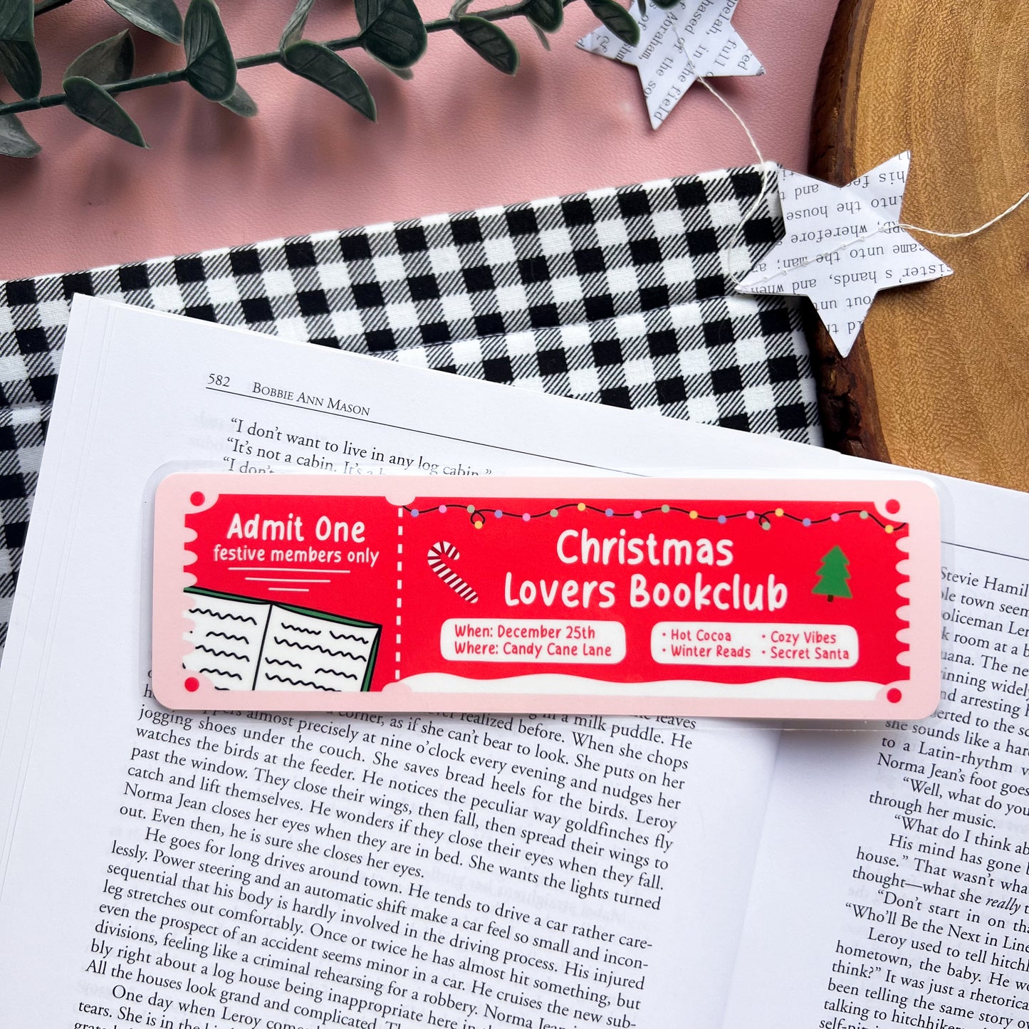 Christmas Lovers Bookmark