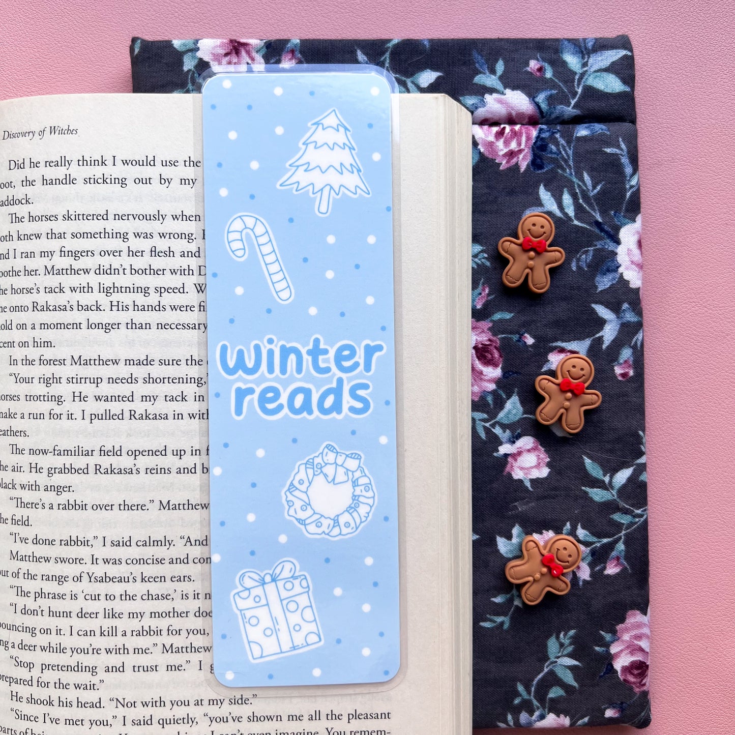 Winter Reads Bookmark