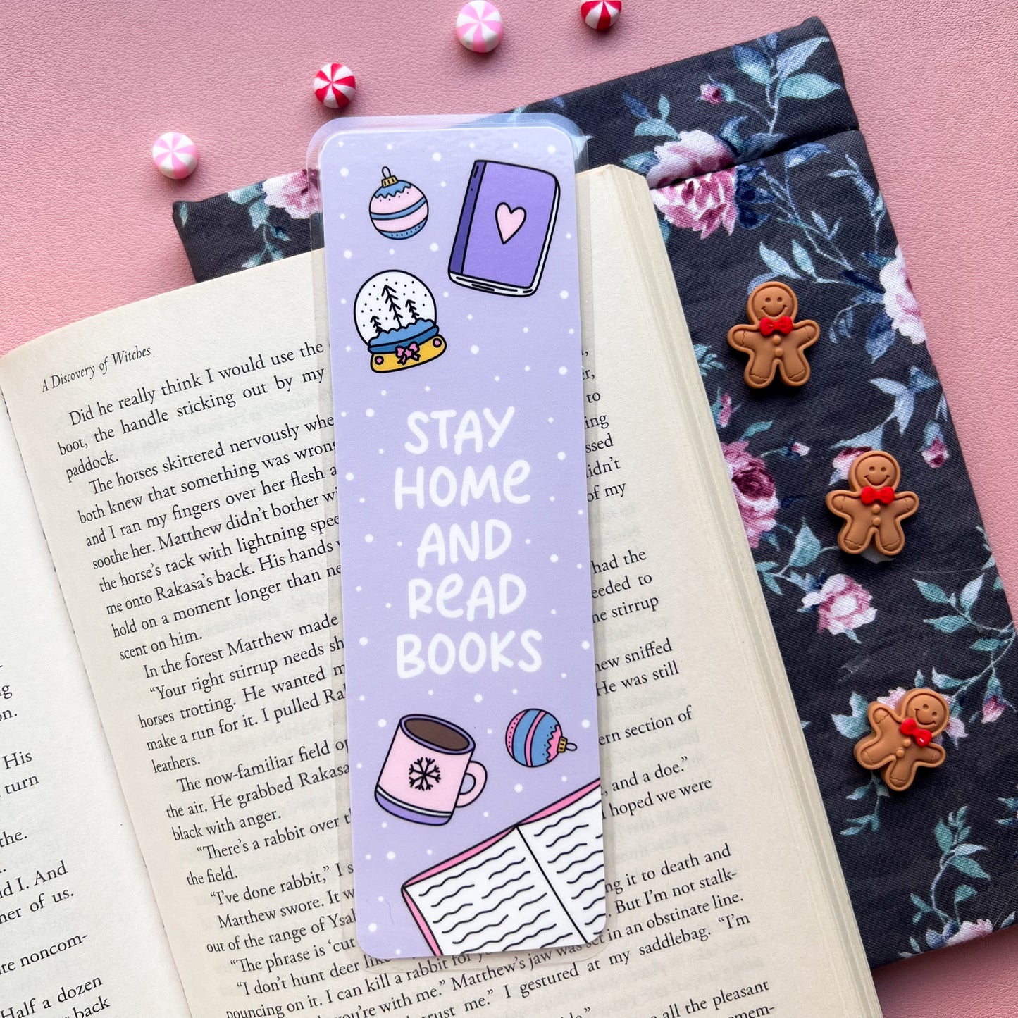 Stay Home Bookmark