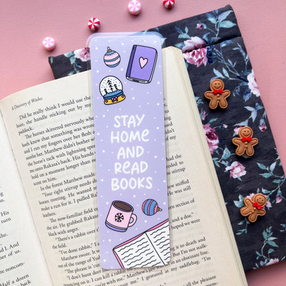 Stay Home Bookmark