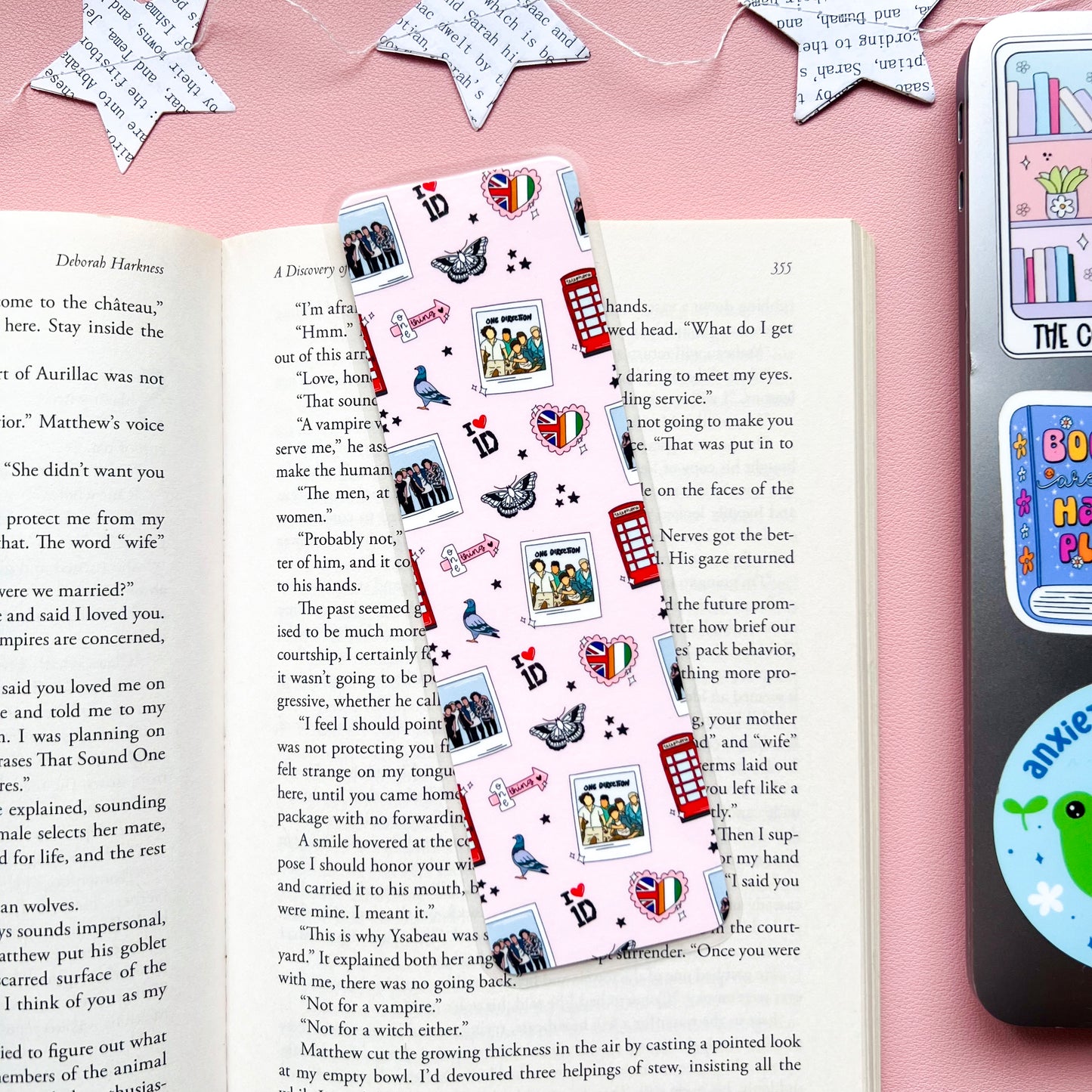 Boy Band Bookmark