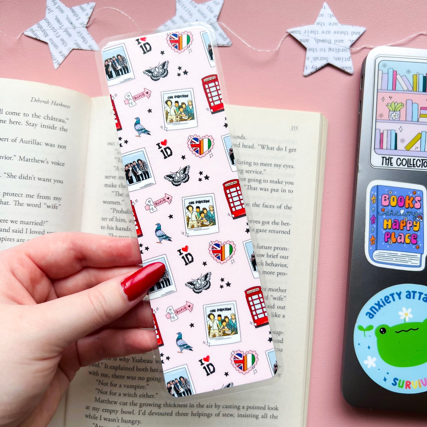 Boy Band Bookmark