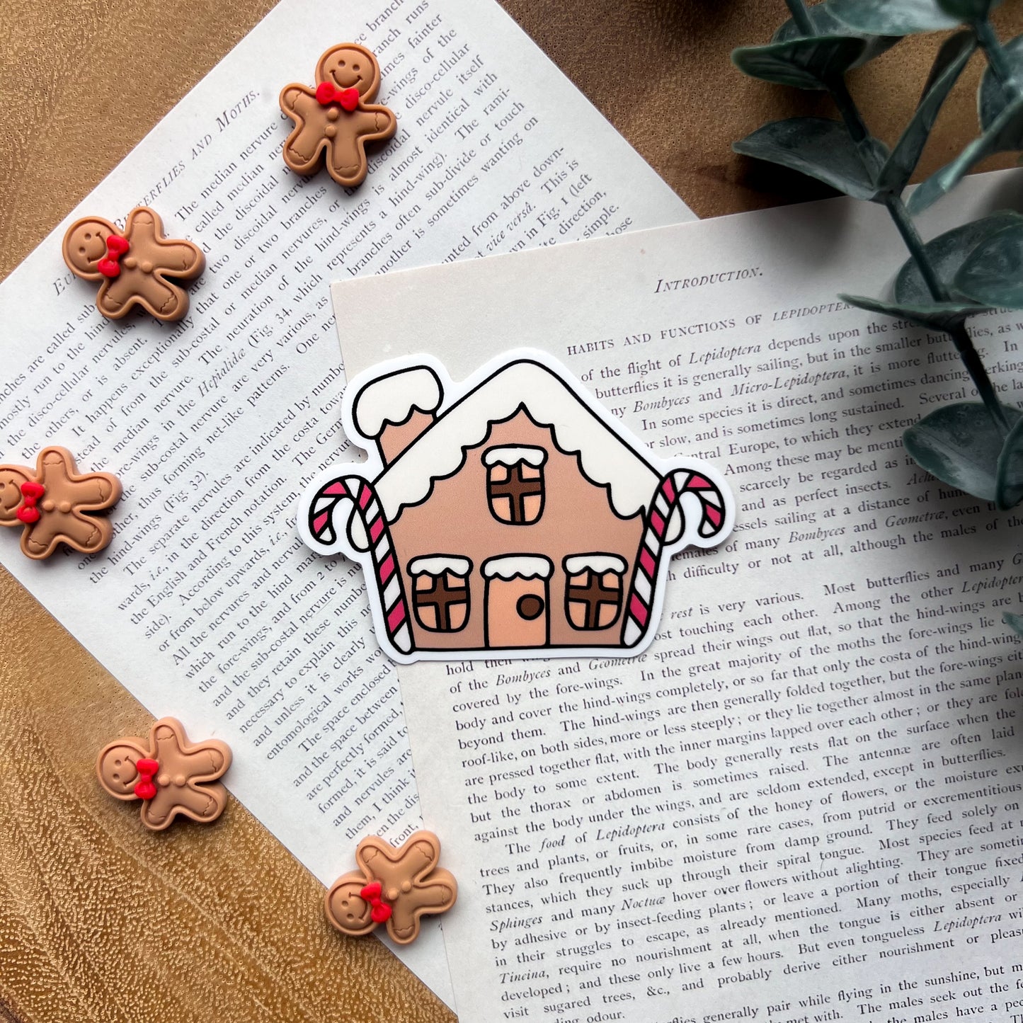 Gingerbread House Sticker