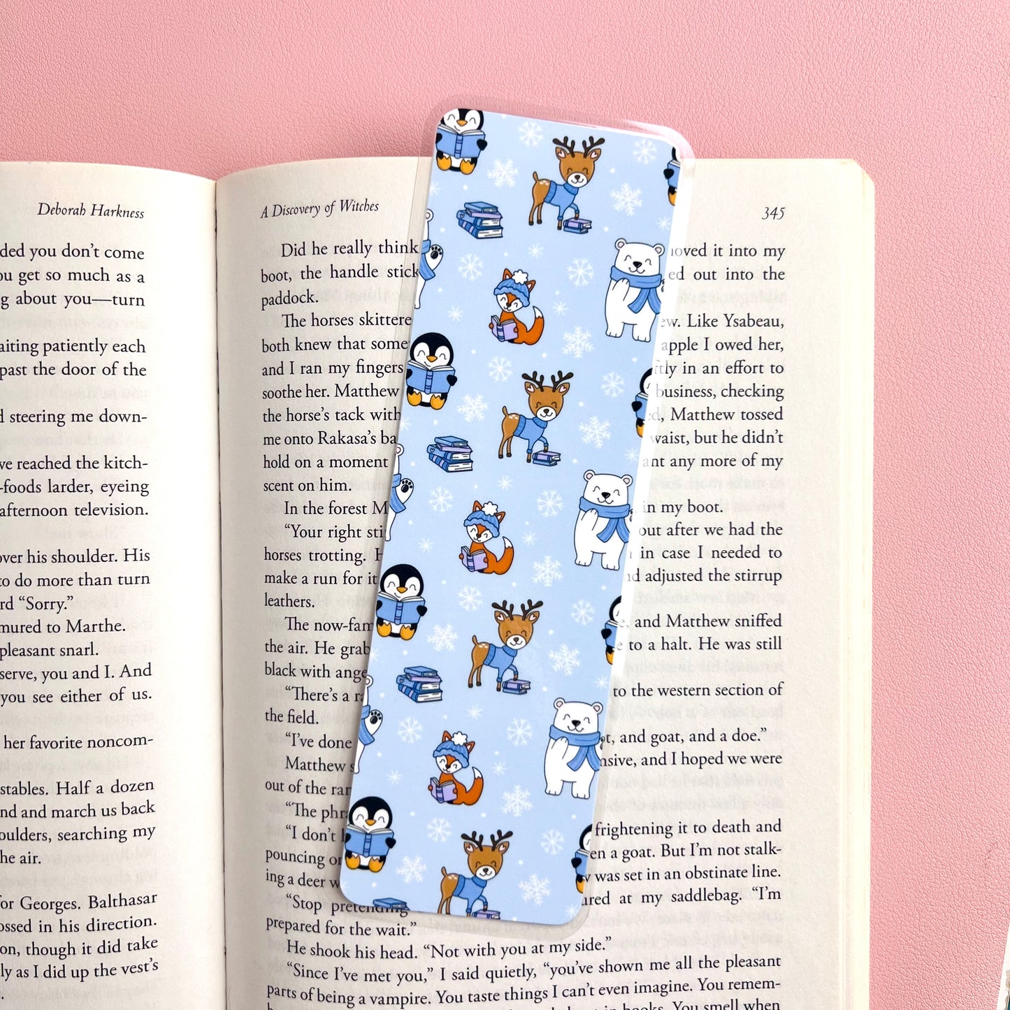 Winter Animals Bookmark