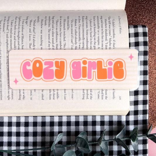 Cozy Girlie Bookmark