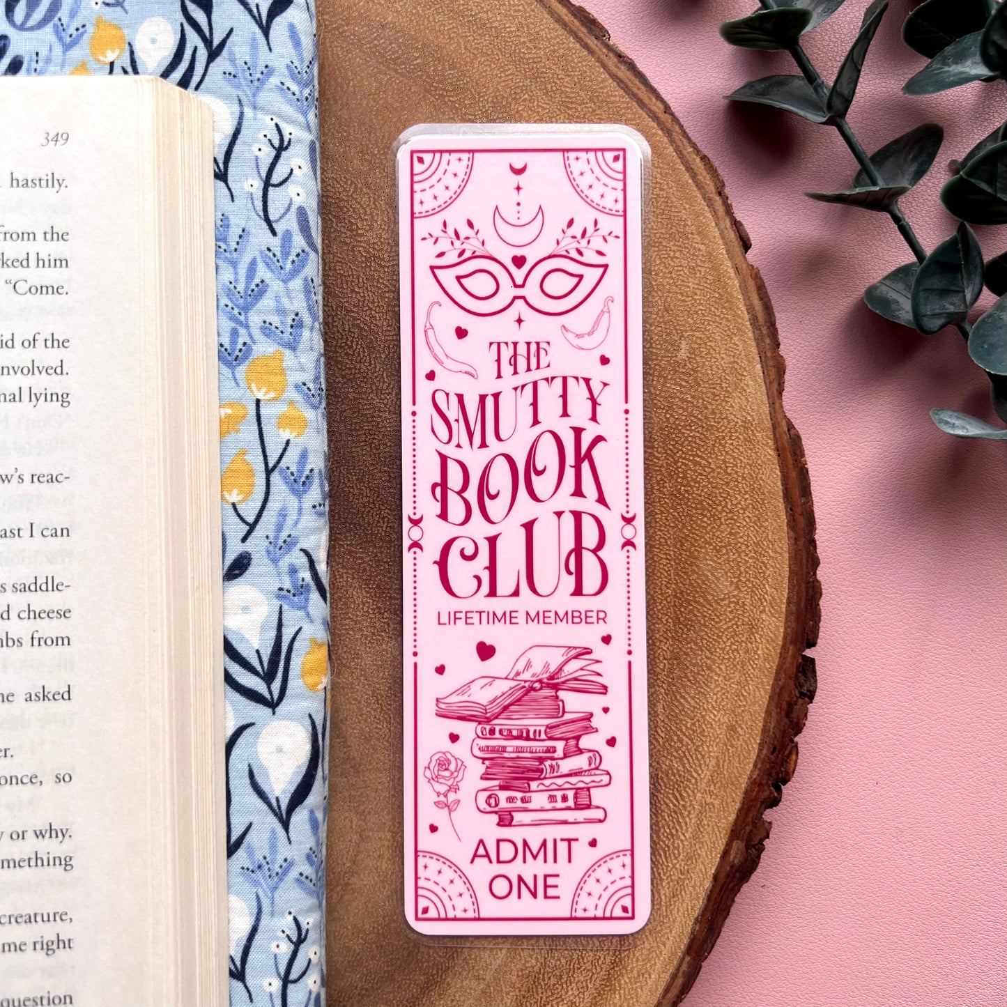 Smutty Bookclub Bookmark