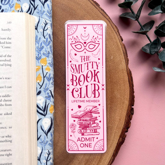 Smutty Bookclub Bookmark