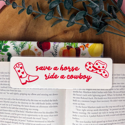 Save A Horse Bookmark