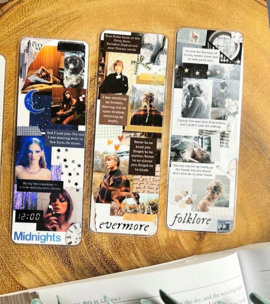 TS Eras Collage Bookmarks