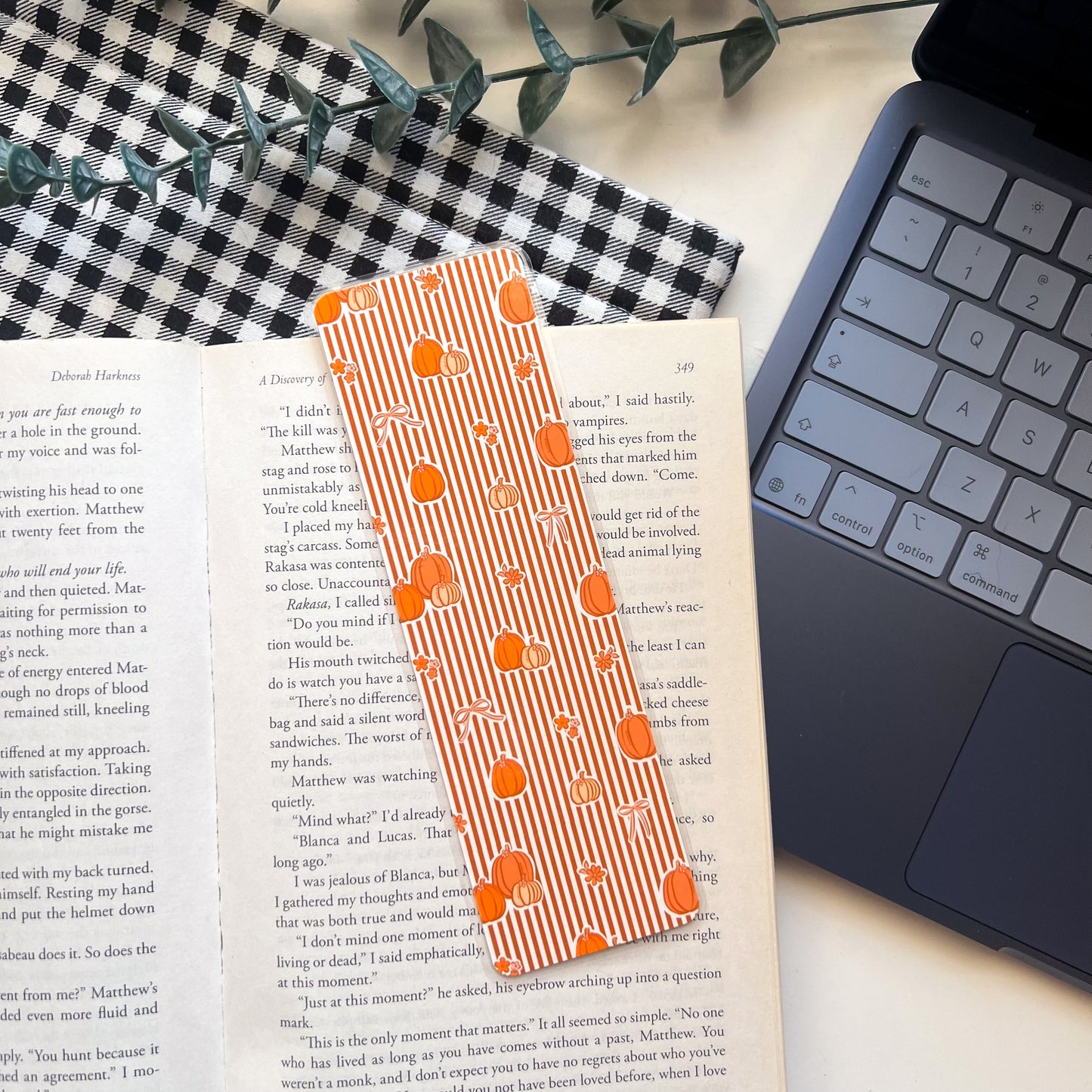 Hello, Pumpkin Bookmark