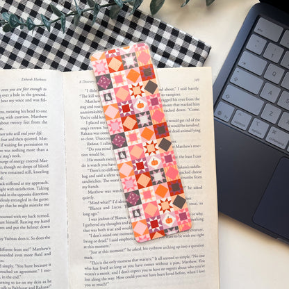 Quilted Fall Bookmark