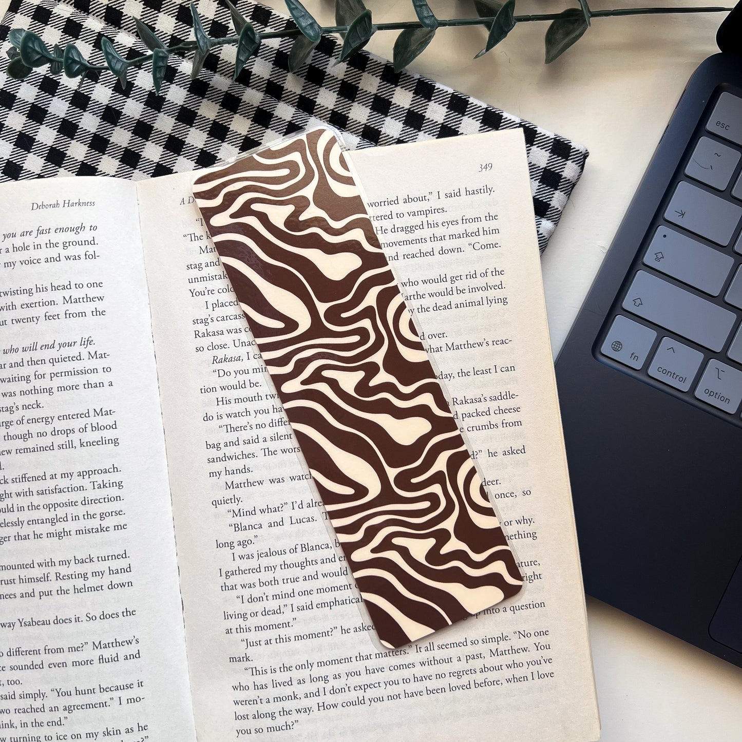 Brown Sugar Waves Bookmark