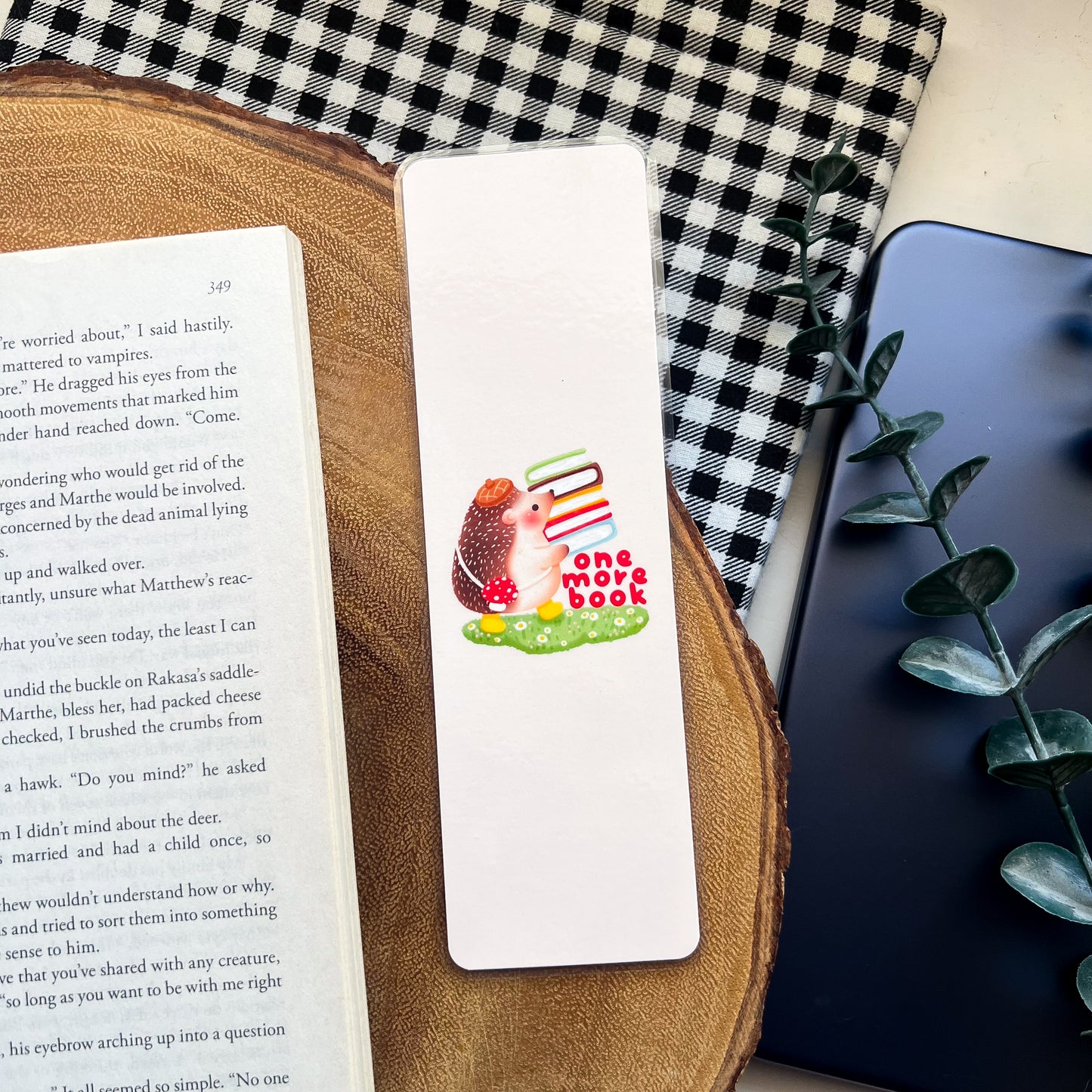 One More Book Bookmark