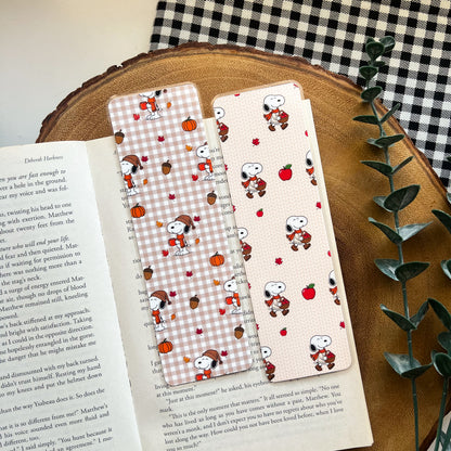 Fall Dog Day Bookmarks