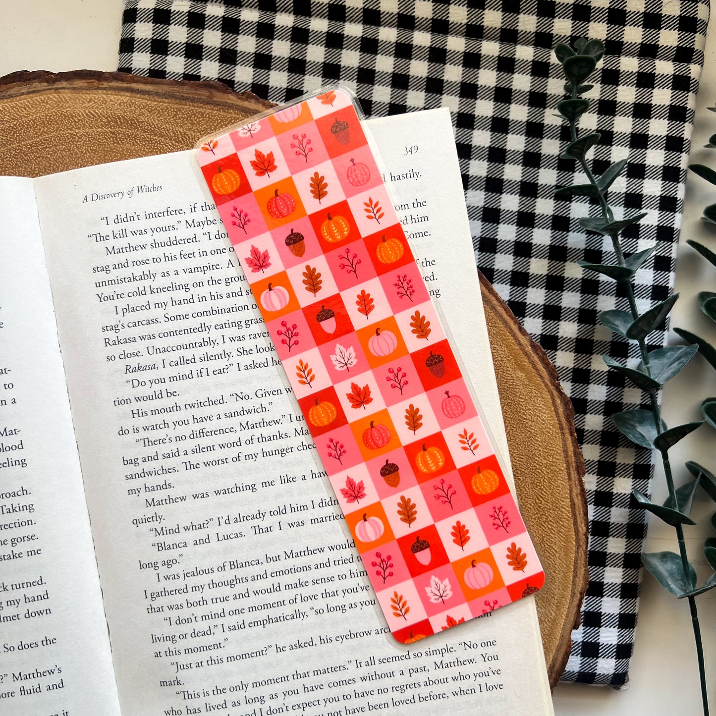 Fall Squares Bookmarks