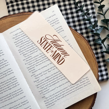 Autumn State of Mind Bookmark