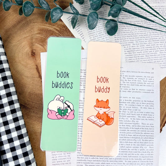 Animal Book Buddy Bookmarks