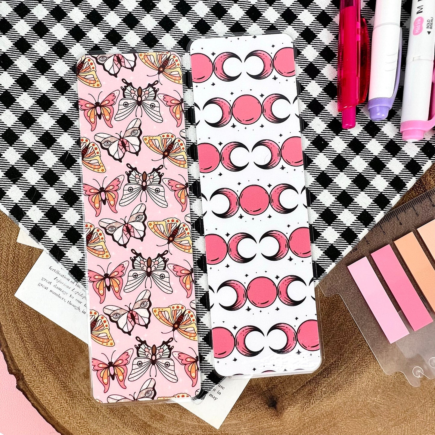 Pink Mystical Bookmarks